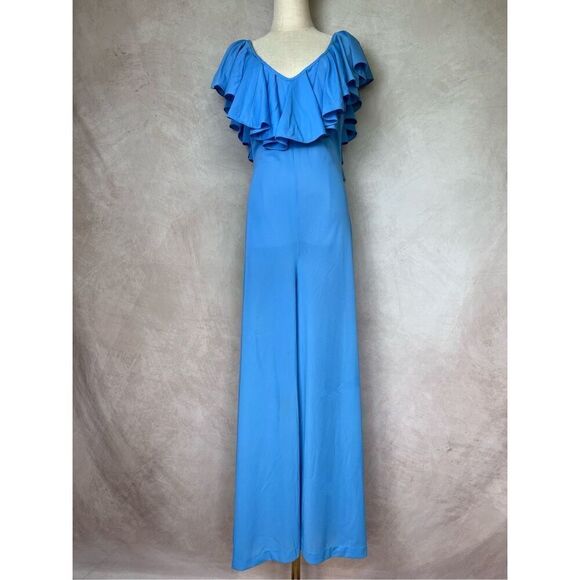 Vintage 1970s Jumpsuit Mod Lingerie - Picture 1 of 10